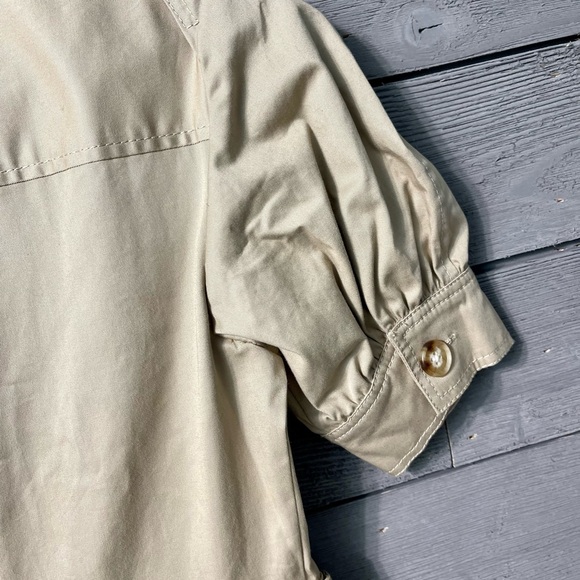 NWT Derek Lam Crosby Khaki Cargo Mini Dress Sz 0 - Picture 16 of 16